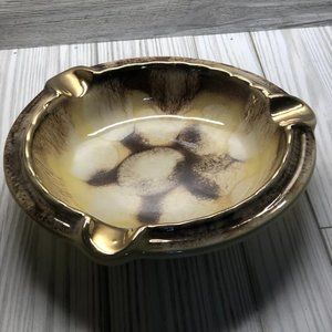 Vintage West Germany Art Pottery Ashtray